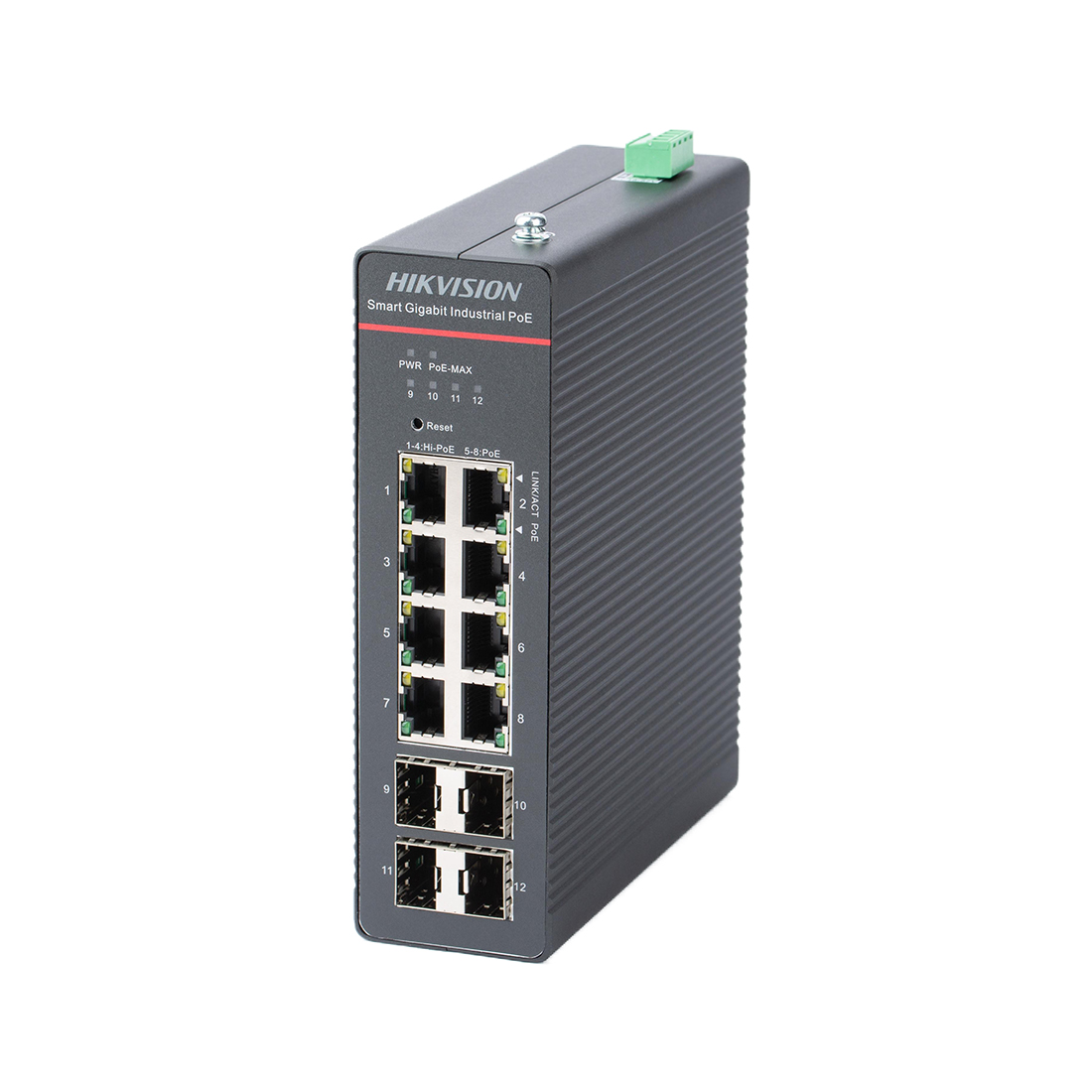 Коммутатор Hikvision DS-3T1512HP-SI-8P4F