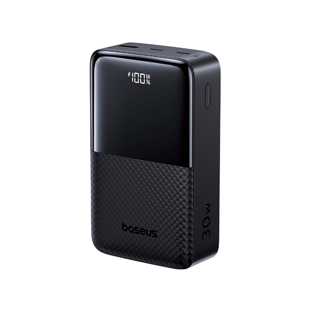 Портативный внешний аккумулятор Baseus FP51 Bipow 2 Pro CCC 20000mAh 30W Cable Black