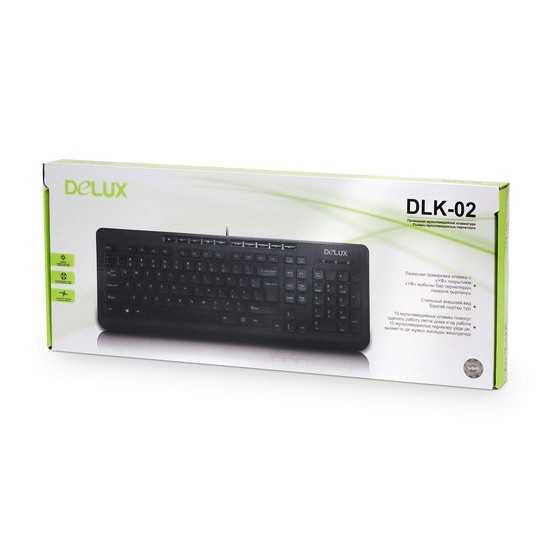 Клавиатура Delux DLK-02UB